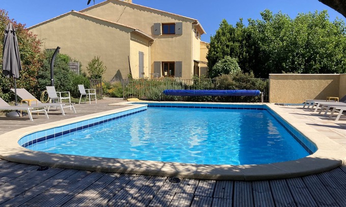 Saint-Julien-de-Cassagnas Casa | L'Orée des Mages - My vacation home in the Gard, Gard, with swimming pool and large enclosed grounds