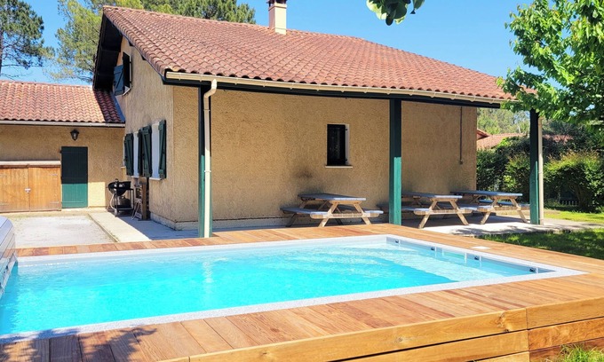 Vieux-Boucau-les-Bains Casa | L'OREE DE LA PLAGE *Heated swimming pool *Pétanque *Ping Pong *Bicycles
