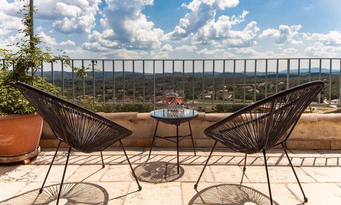 Vezenobres Apartamento | L'Ostal Bestòrt, Duplex with stunning view, DUPLEX