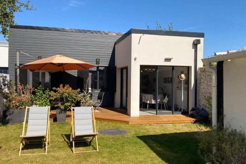 Le Crotoy Casa | La Baie Latitude, gîte proche mer avec jardin