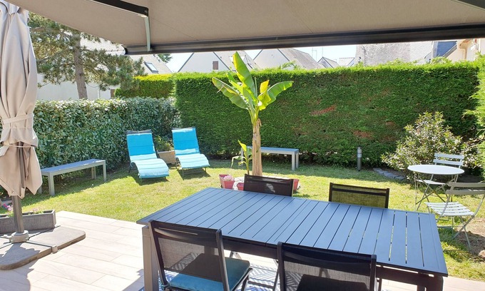 Guerande Casa | CERCA DE PLAYA LA BAULE HOUSE EN UNA RESIDENCIA TRANQUILA