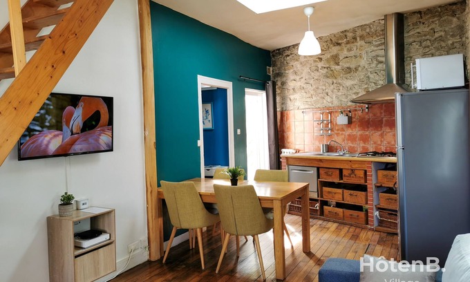 Limoges Casa | La Belle Agapanthe-Iris - Maison de ville à Limoges