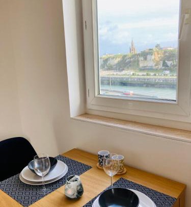 Dieppe Apartamento | La Belle Vue Appartement 2 personnes Vue port