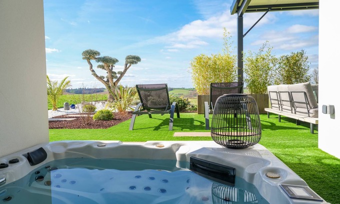 Leojac Villa | La Bellevue con SPA - Aire acondicionado
