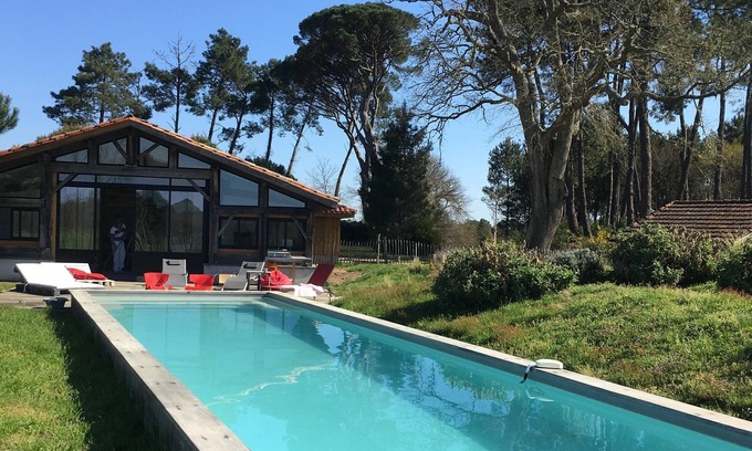 Arjuzanx Casa | La Bergerie, duerme 8/10, naturaleza, calma y confort.