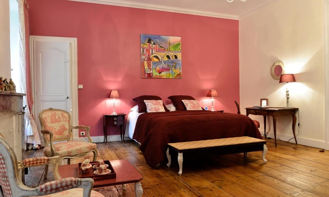 Castelnau-de-Medoc Casa | Suite-Exclusivo-Baño en la habitacion-Vista al Jardín-La Bordelaise