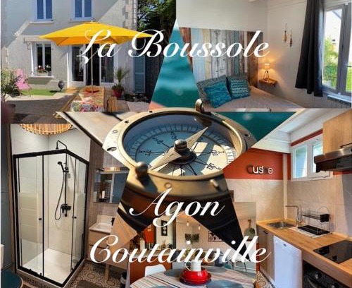 Agon-Coutainville Casa | La Boussole centre station proche mer