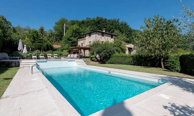 Pescaglia Otro | Elegante casa de campo toscana con piscina en cascada, a 15 minutos de Lucca
