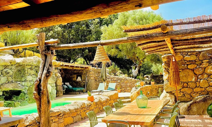 Lama Villa | La Casa D'Ange Bergerie de luxe 🌟🌟🌟🌟🌟heated pool in Balagne 3 bedrooms