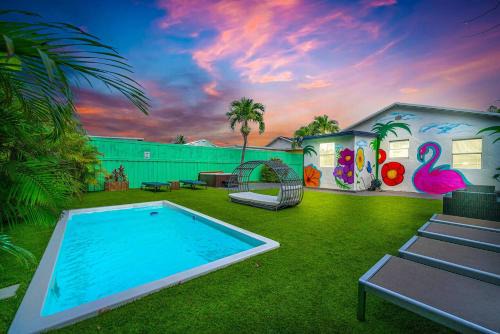 Allapattah Casa | La Casa Flora Private Poolhot Tubsleeps 18
