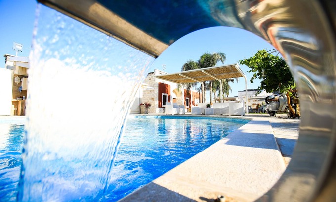 San Michele Salentino Villa | La Casina - Bivilla Con Piscina - 7 Camas