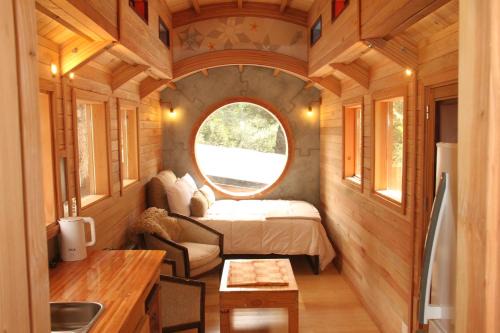 Villa Arelauquen Casa | La Casita del Tren - Tiny House