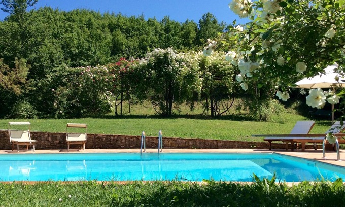 Lugagnano Val D'Arda Villa | Villa en Velleia Romana con 4 habitaciones, capacidad 14