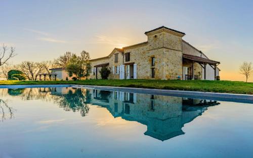 La Sauvetat Casa | La Colline Gersoise-Piscine-Sauna