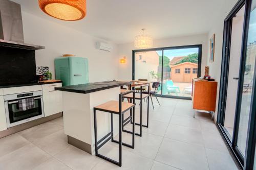 Sainte-Marie-la-Mer Apartamento | La contemporaine 2 chambres à Ste Marie