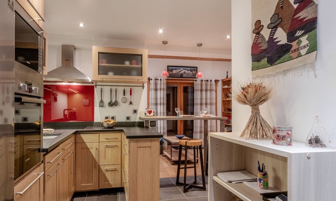 Sallanches Apartamento | La Crémaillère - Spacieux appt - 40m2 - 2pax