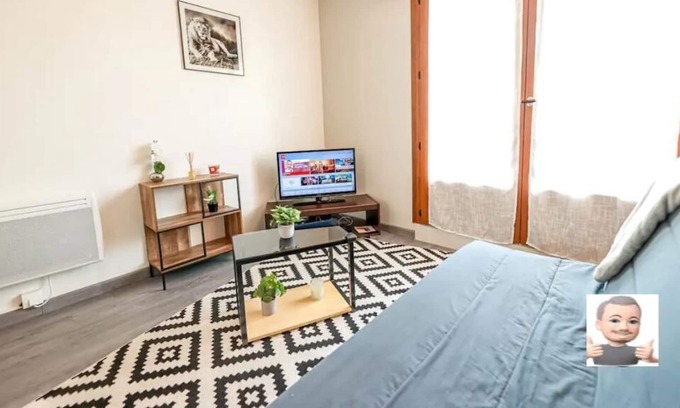 Dufau-Tourasse Apartamento | La Dolce Vita Studio Cosy Avec Balcon Wifi Fibre