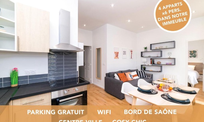Tournus Apartamento | La Dolive - Locationtournus
