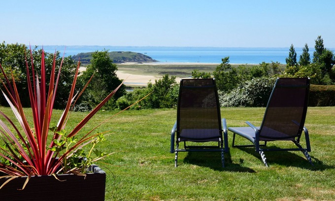 Crozon Cabaña | Gîte-Superior-Habitación con desagüe-Vista al Mar