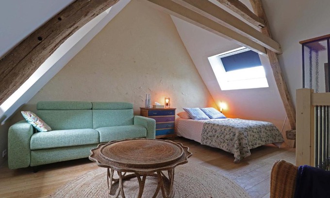 Belleme Casa | La Dragonne, centre de Bellême, maison entièrement équipée, jardin, vue forêt