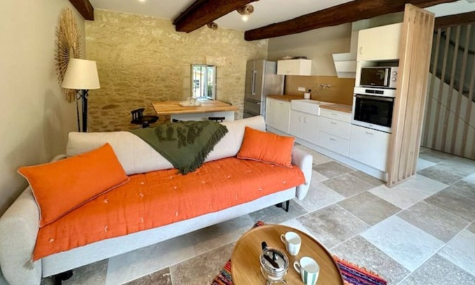 Saint-Vincent-de-Pertignas Casa | La Fenêtre, Grange Rénovée