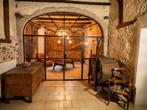 Rupt-sur-Moselle Casa | La Ferme 1807 Vosges, jacuzzi, sauna, pétanque