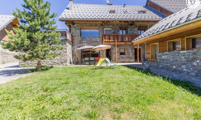 Albiez-le-Vieux Casa | LA Ferme DU Soleil - Duplex