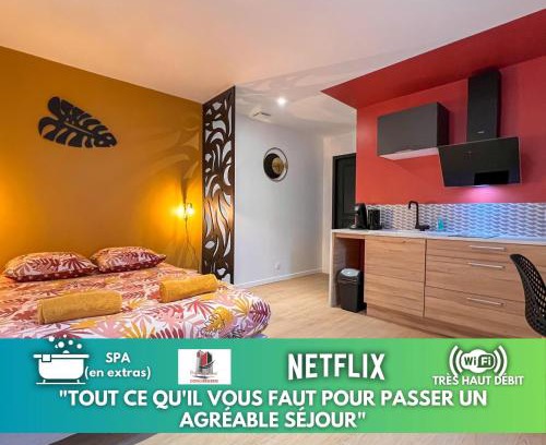 Fontenay-le-Comte Apartamento | LA FEUILLERAIE N1-Standingappart-Wifi-proche ville