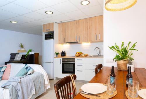 Les Masies de Voltrega Apartamento | La flama del Ter, un loft preciós amb pati privat i estufa de flames