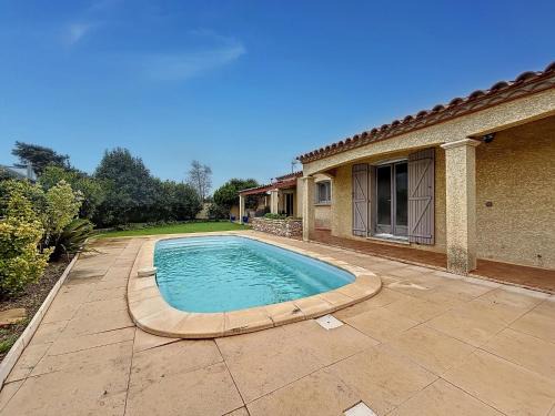 Peyriac-de-Mer Casa | La Flemme en Rose- Villa avec piscine-Pet Friendly