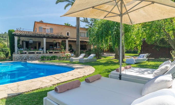 Mancor de la Vall Villa | LA FONT (MANCOR) - Fabulosa casa con piscina privada a los pies de las montañas. Wifi gra