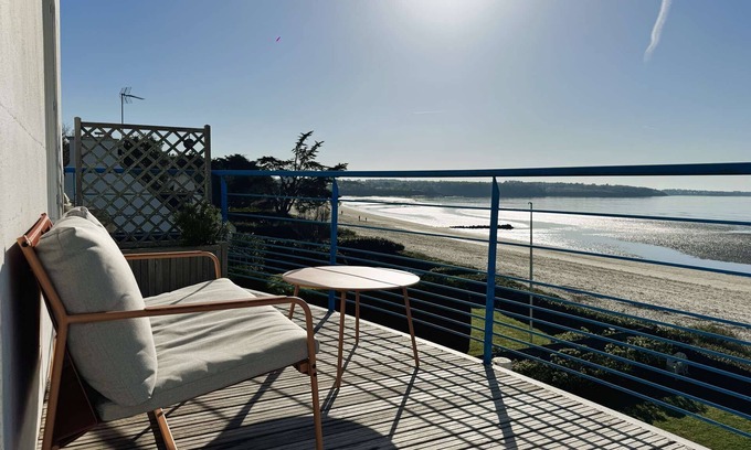La Foret-Fouesnant Apartamento | La Foret-Fouesnant, apartment 2 people, exceptional sea view