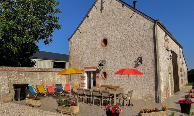 Briou Cabaña | La Grange: Cómoda Casa Rural en Briou, 5 Dormitorios