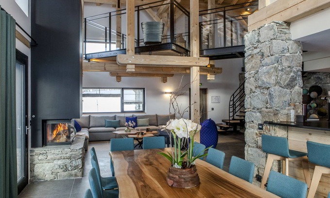 Bourg-Saint-Maurice Chalet De Esquí | La Halle des Cascades, 400m², 15 people. Exceptional chalet in Arc 2000