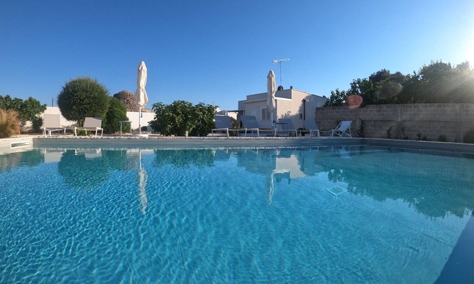 Manduria Villa | Villa "La Janca" con piscina - Dune House con jardín a 2 pasos de la playa