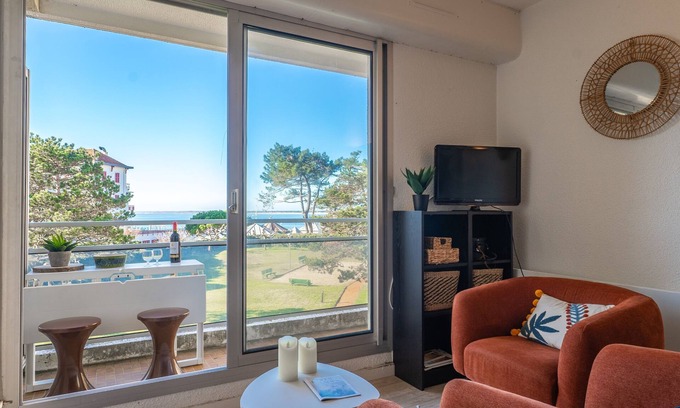 Le Moulleau Apartamento | La Jetée du Moulleau - Appt 4 personnes vue Bassin
