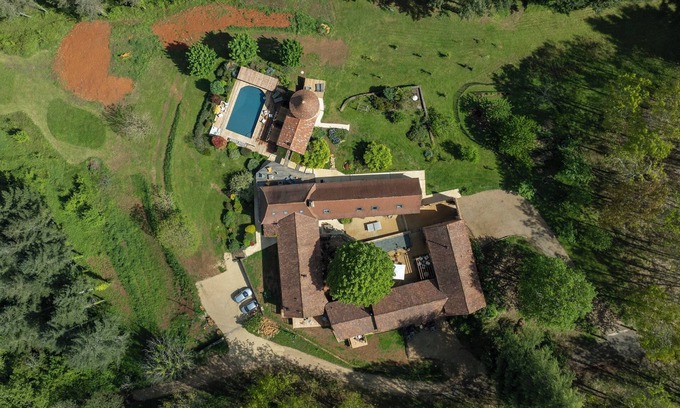 Le Buisson-de-Cadouin Casa | La Jolie Vie - La Maison Tilleul : un Tableau sur la Forêt Pour 6 Personnes