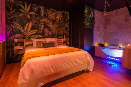 Maraussan Apartamento | La Jungle Room ~ Balnéo ~ Climatisation