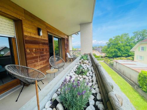 Thonon-les-Bains Apartamento | La Mésange, vue montagnes à deux pas du lac