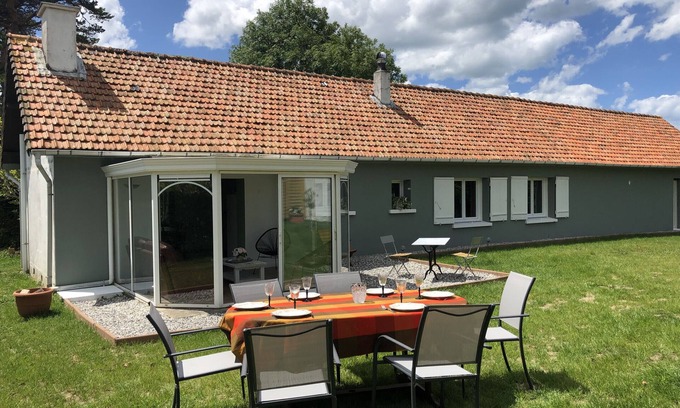 Sainte-Marguerite-sur-Mer Casa | ‘La Maison du Bonheur’, charming farmhouse near the sea