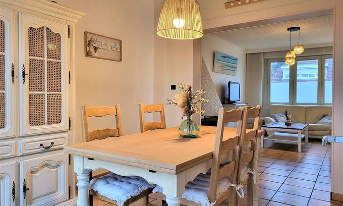 Bray-Dunes Casa | La maison bleue - house with garden 250m from the beach