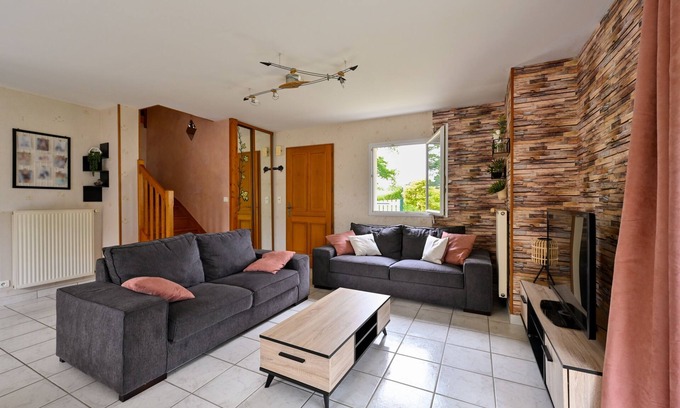 Herbignac Casa | La Maison d'Herbignac - Grand Jardin