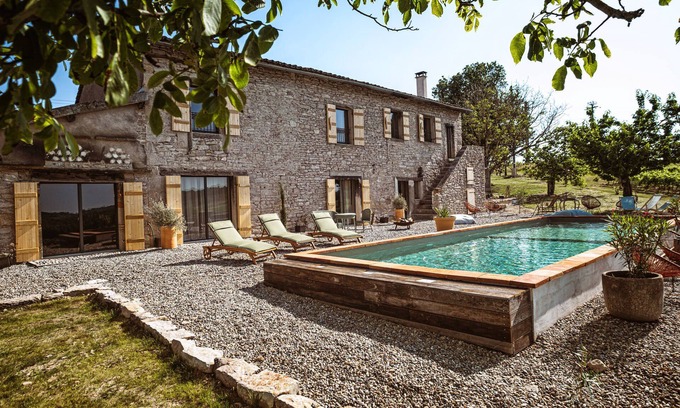 Puycelci Casa | Casa 'La Maison De Romain' – Vistas a los viñedos, piscina y confort familiar