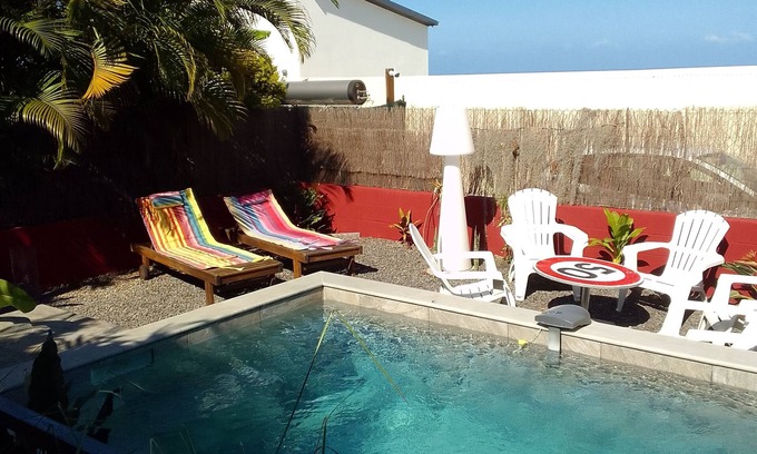 Saint-Leu Casa | La Maison Leu Bi Chic est Idéale Pour des Vacances en Famille ou Entre Amis
