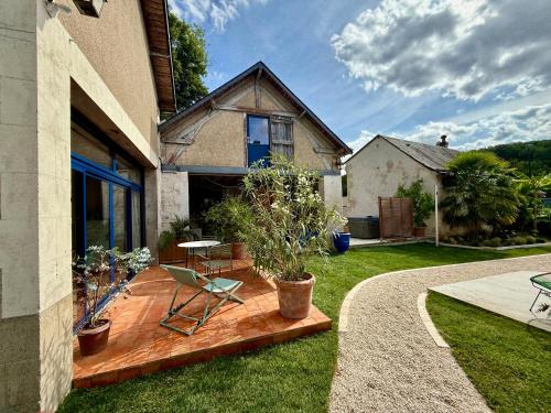 Poce-sur-Cisse Casa | la Maison sous les Arbres - Duplex, jardin et spa