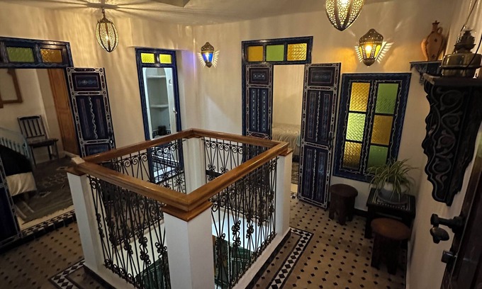 Medina of Chefchaouen Casa | La Mansoura Maison en Format de Riad Dans la Médina de Chefchaouen Ville Bleu