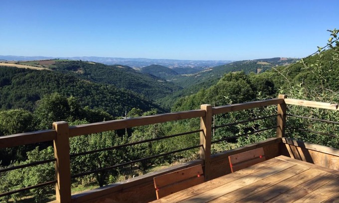 Viala-du-Tarn Casa | La Maquisarde - gîte nature-