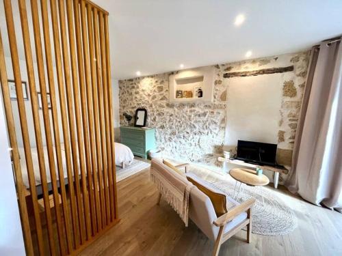 Langon Apartamento | La Merlère : Gîte de charme & Jacuzzi