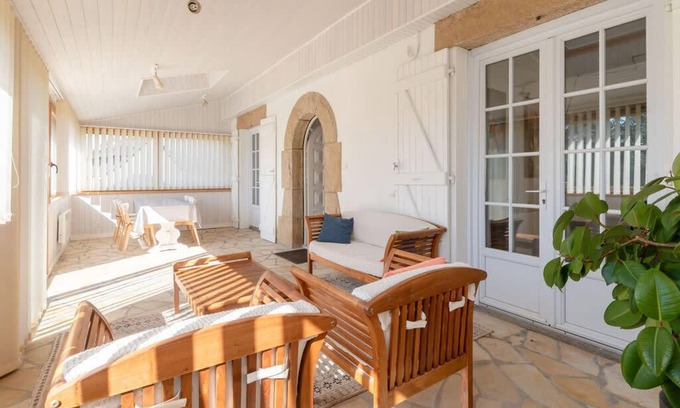 Lancieux Casa | Maison ensoleillée, conviviale et familiale