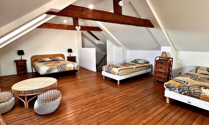 Langrune-sur-Mer Casa | La Pêcherie, Maison Familiale Proche de la mer